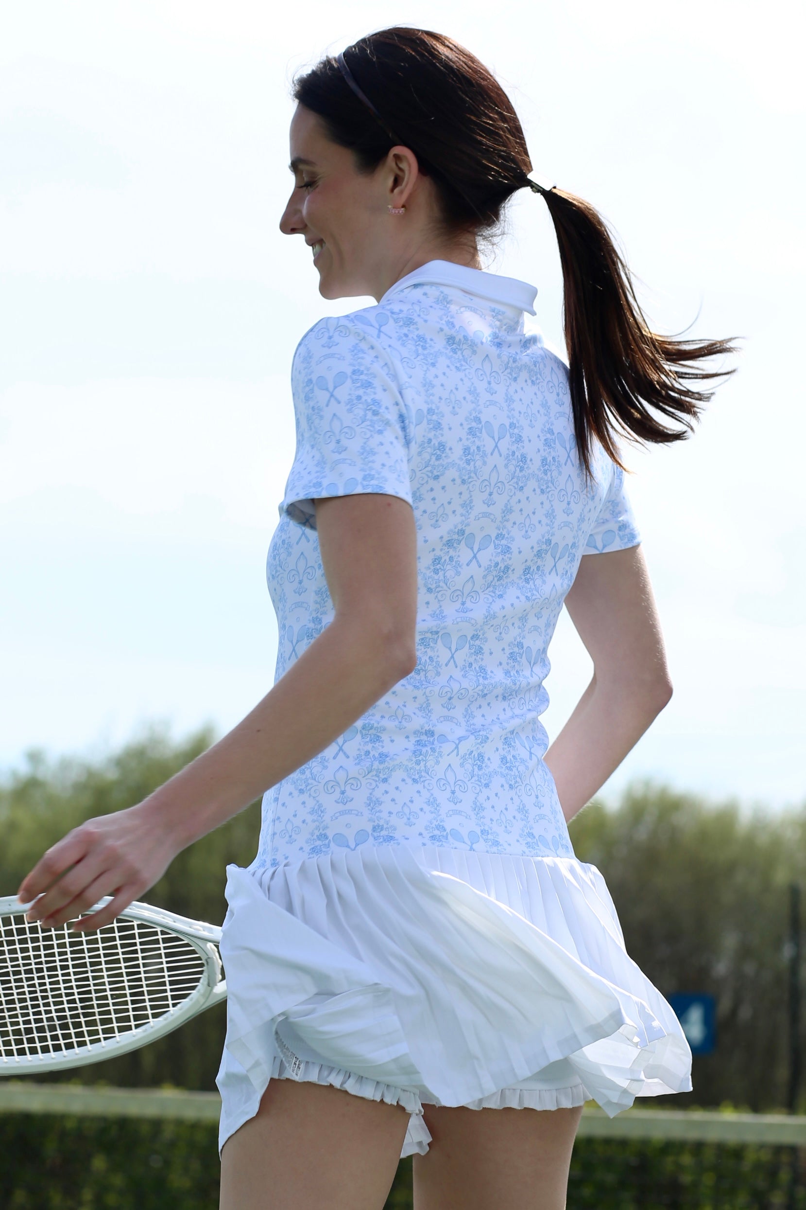 Fleur de Lis Tennis Dress
