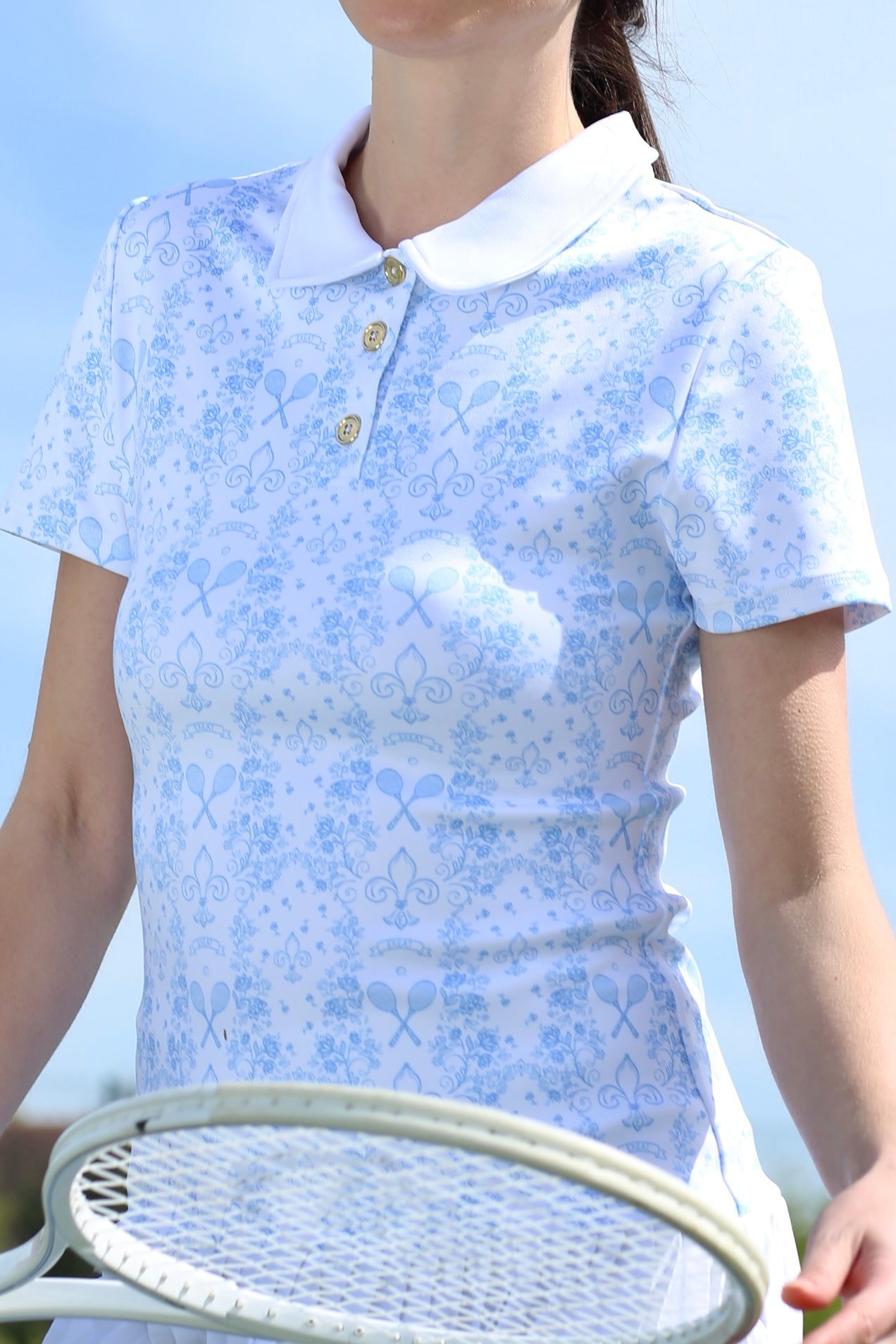 Fleur de Lis Tennis Dress