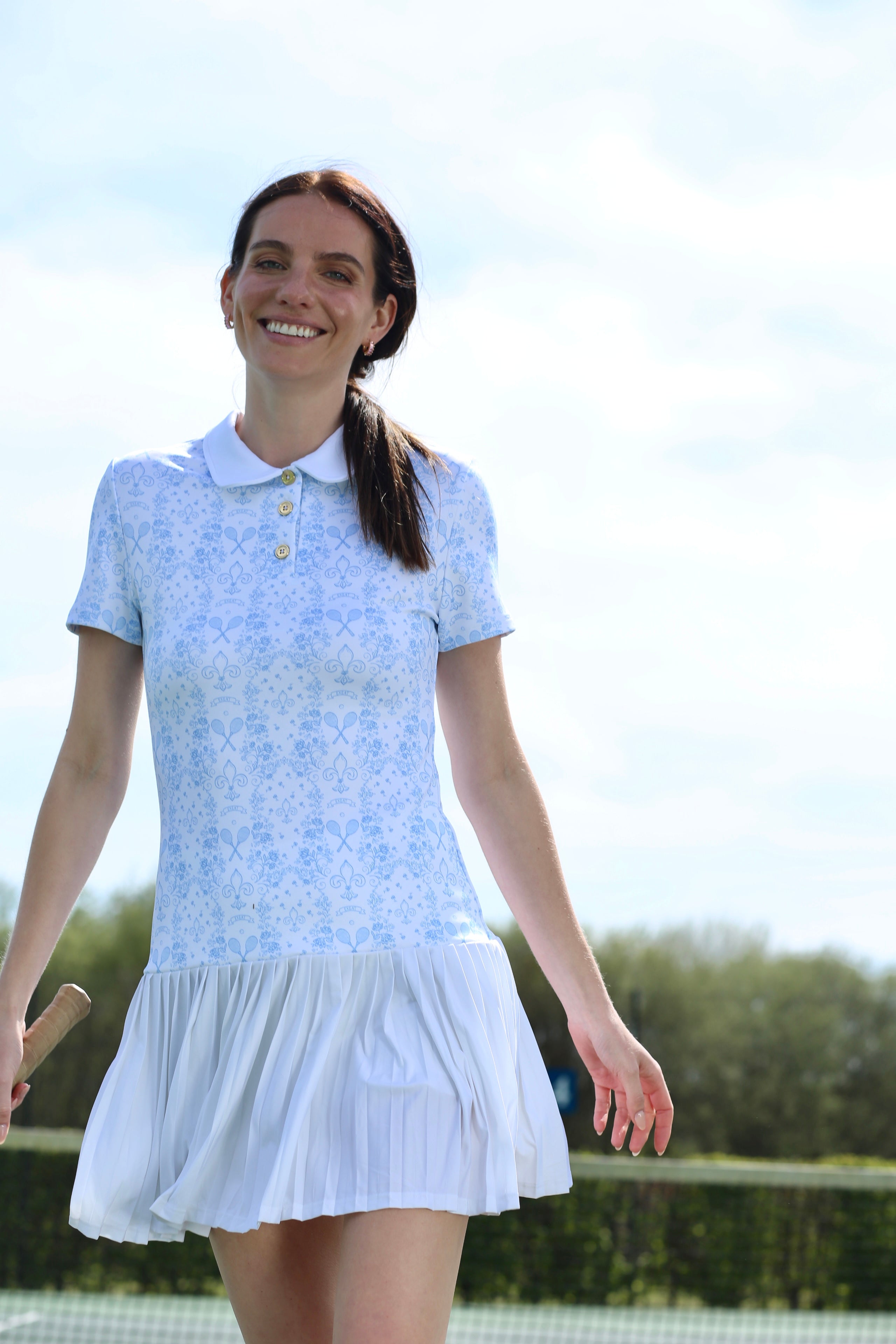 Fleur de Lis Tennis Dress